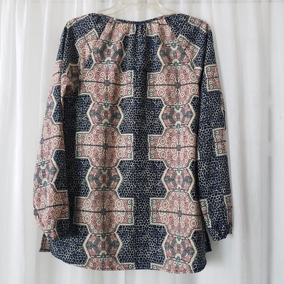 Cato Tunic Loose Pullover Top Multi-Pattern Small - Picture 2 of 3